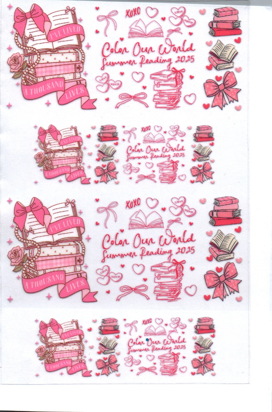 Color out world Books Key Chain Wrap Double 74