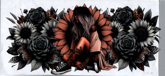 16 oz Tattoo Girl 76