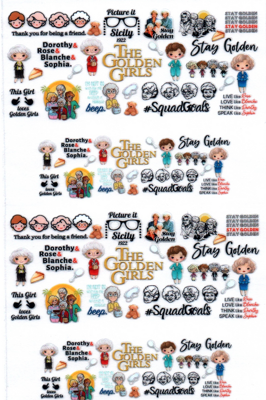 Golden Girls 2 Key Chain Wrap Double 77B