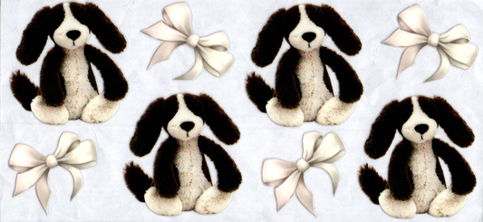 16oz Black and White Dogs Kids