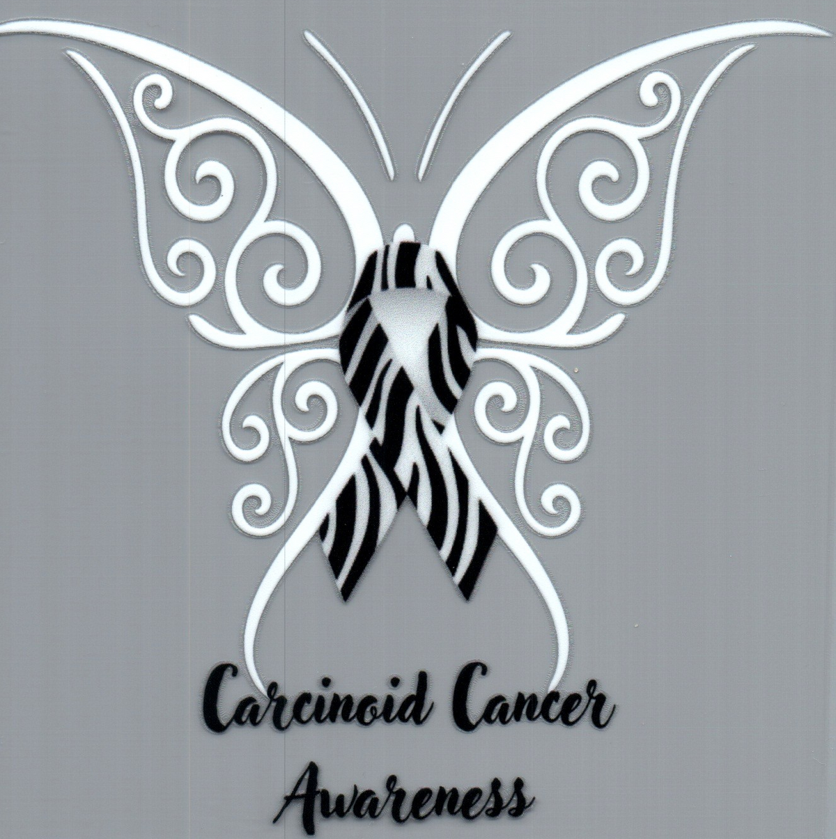 Carcinoid Cancer Awareness Single Decal 79