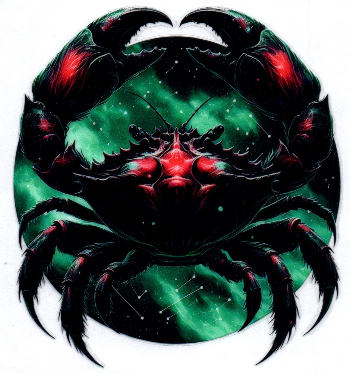 Cancer Zodiac Single Decal 7