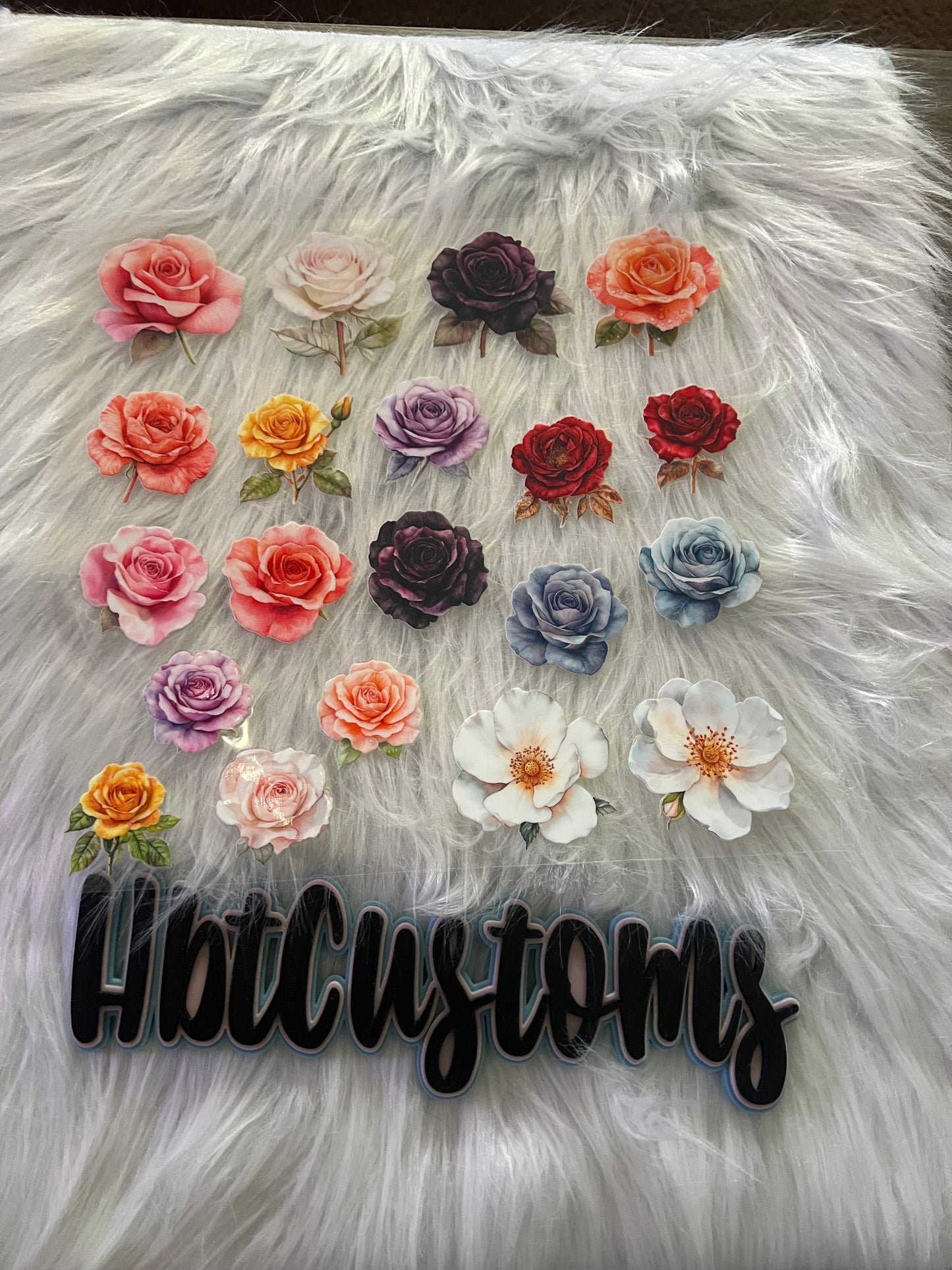 Multi Color Roses Element 10 x 10