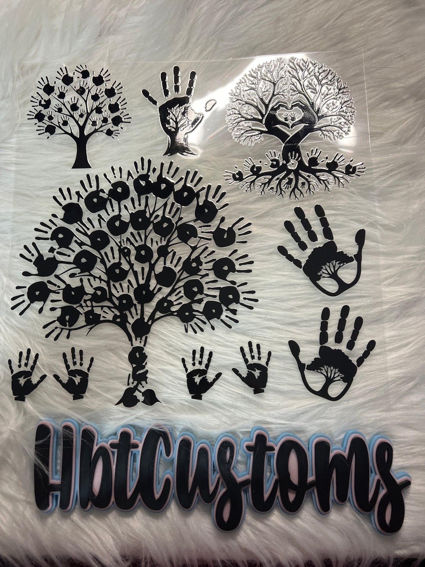 Trees of life with Hands Element