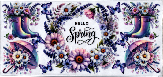16oz Hello Spring Flowers 8