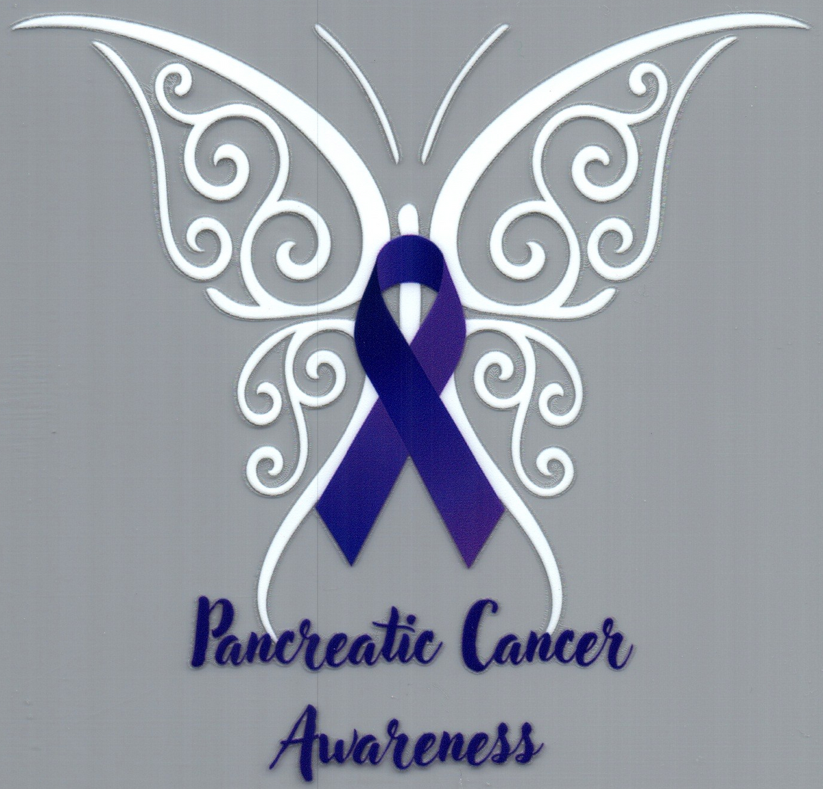 Pancreatic Cancer Awareness Single Decal 81