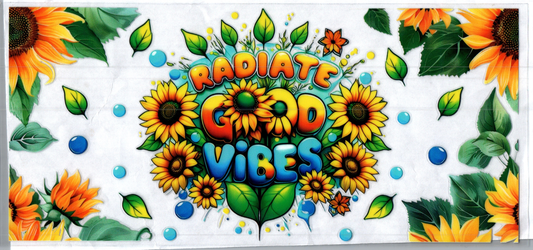 16oz Radite Good Vibes Inspirational