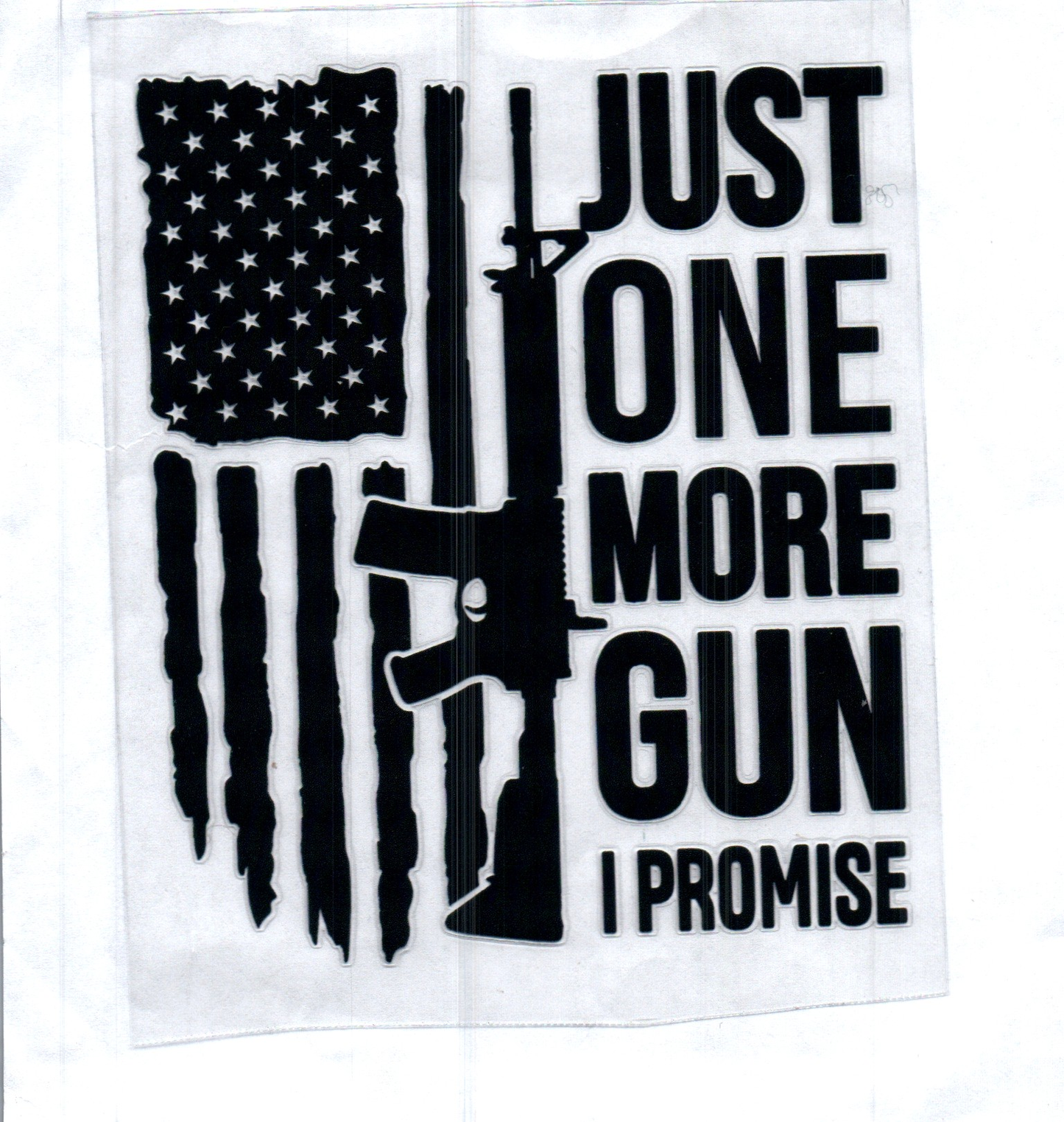 Just one more  Decal