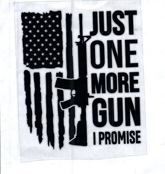 Just one more  Decal