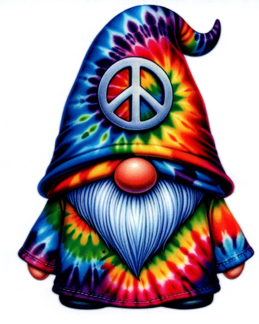 Hippie Gnome 2 Misc. Single Decal 82