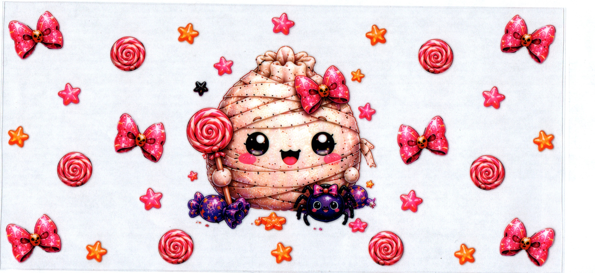 16oz pink mummy dumpling halloween 8