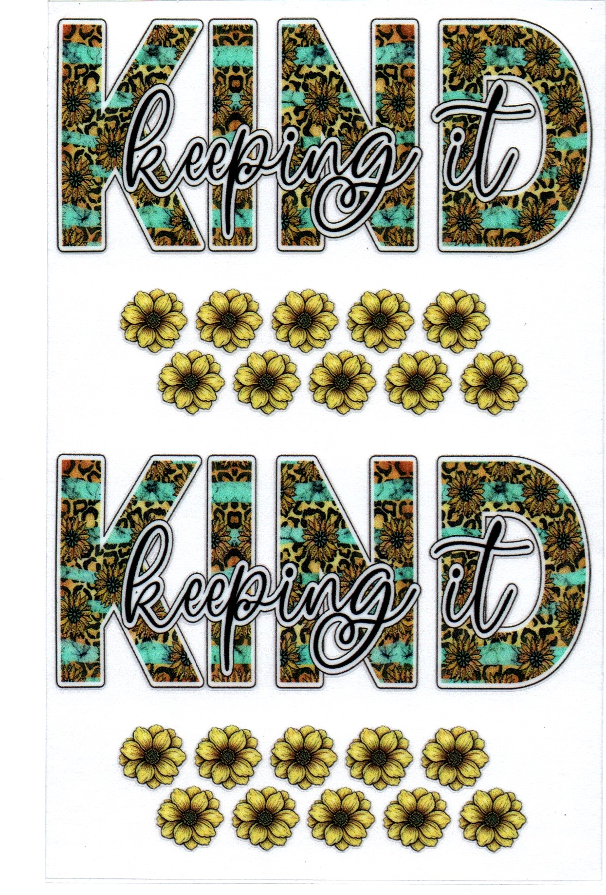 Keepin' it kind Stanley Key Chain Wrap Double 8