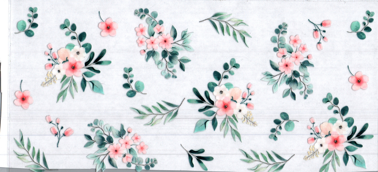 16 oz pink flowers 8