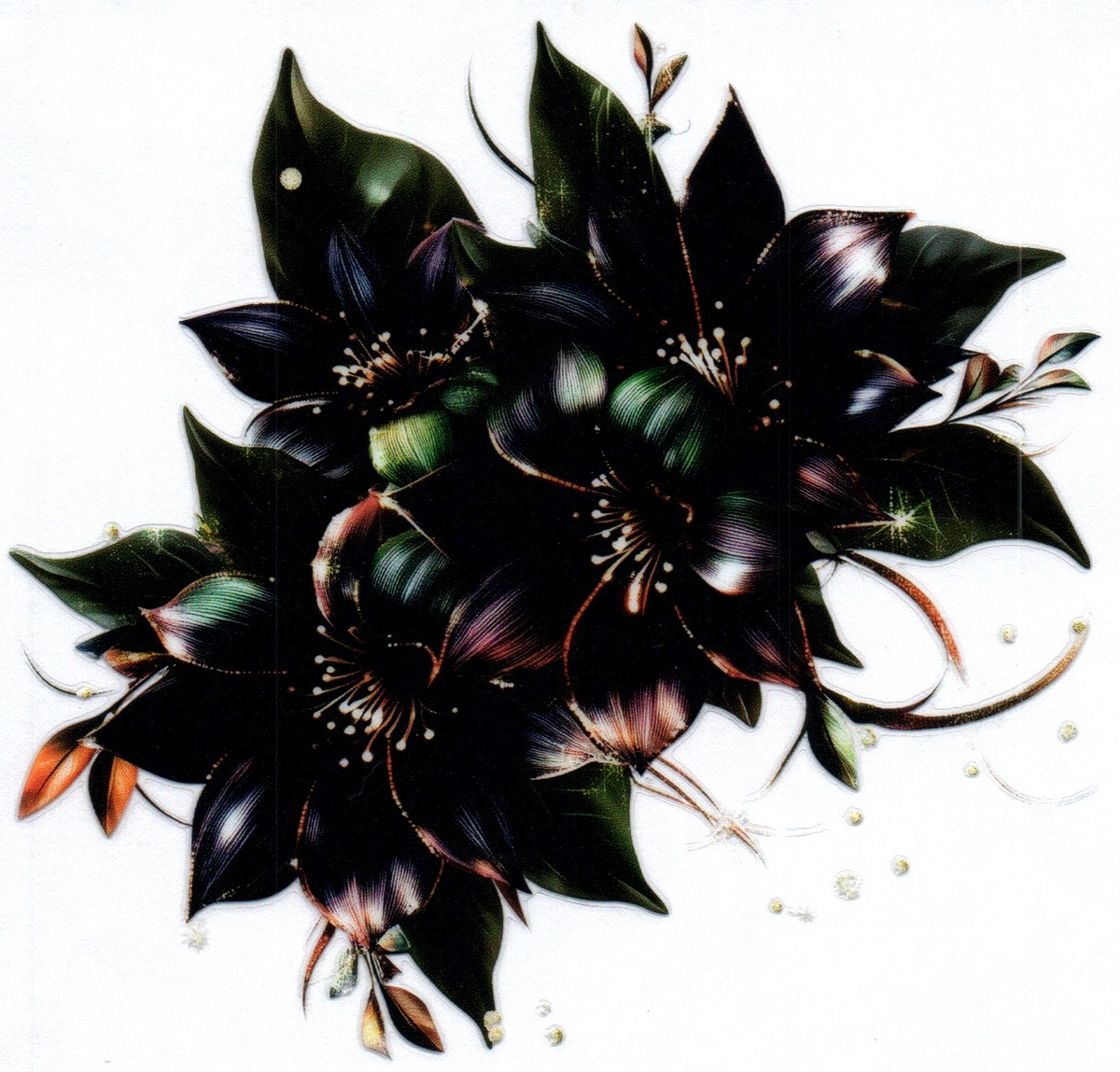 Black Liles Misc. Single Decal 83