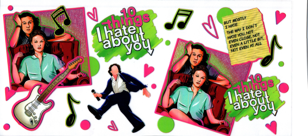 Movie - 10 Things I Hate About You 8- 16oz wrap