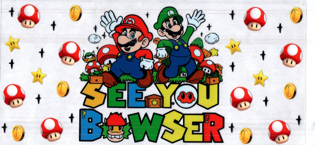 16 oz  mario see you bowser assorted 85