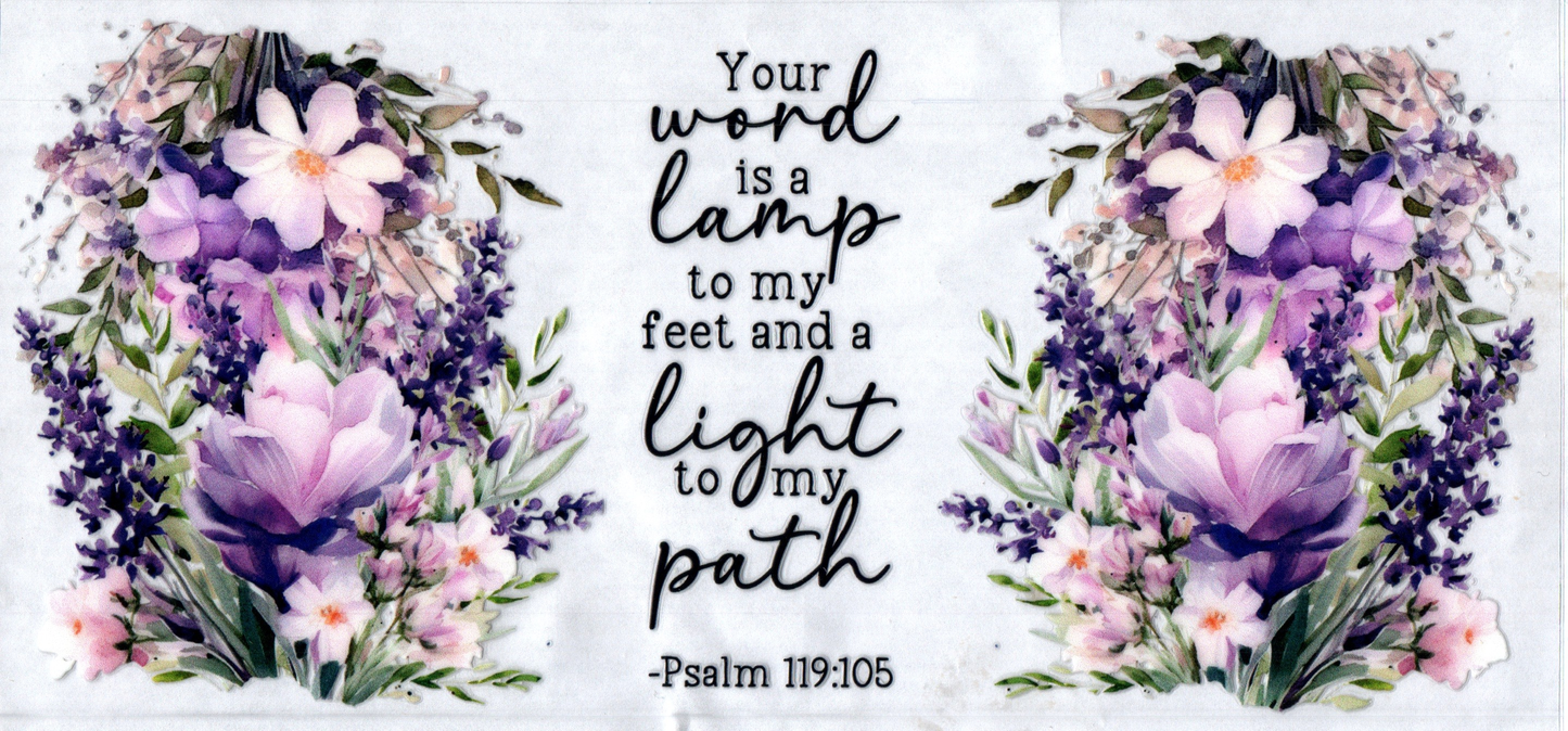 16oz Your word is a lamp Faith 86