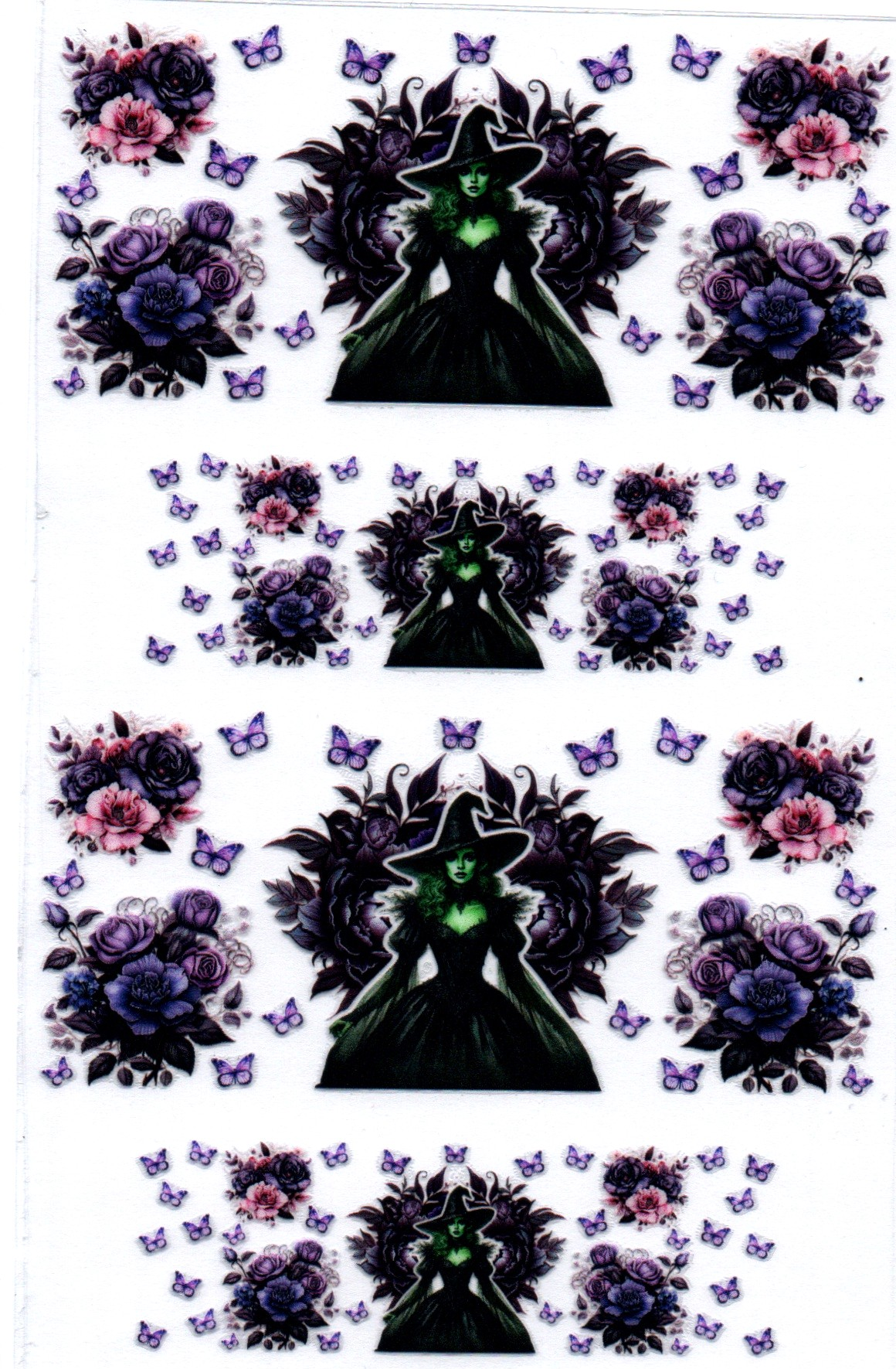 Wicked Green Witch Key Chain Wrap Double 87