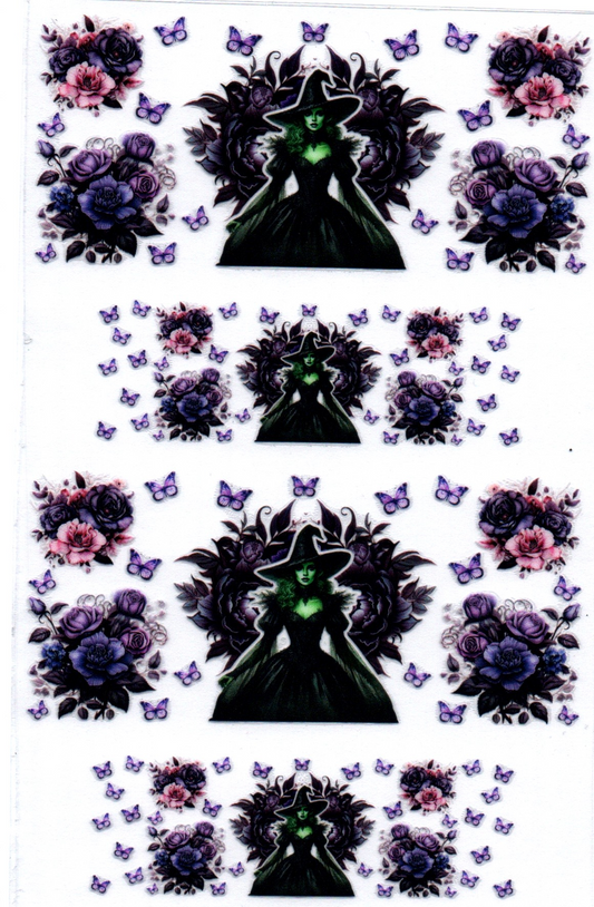 Wicked Green Witch Key Chain Wrap Double 87