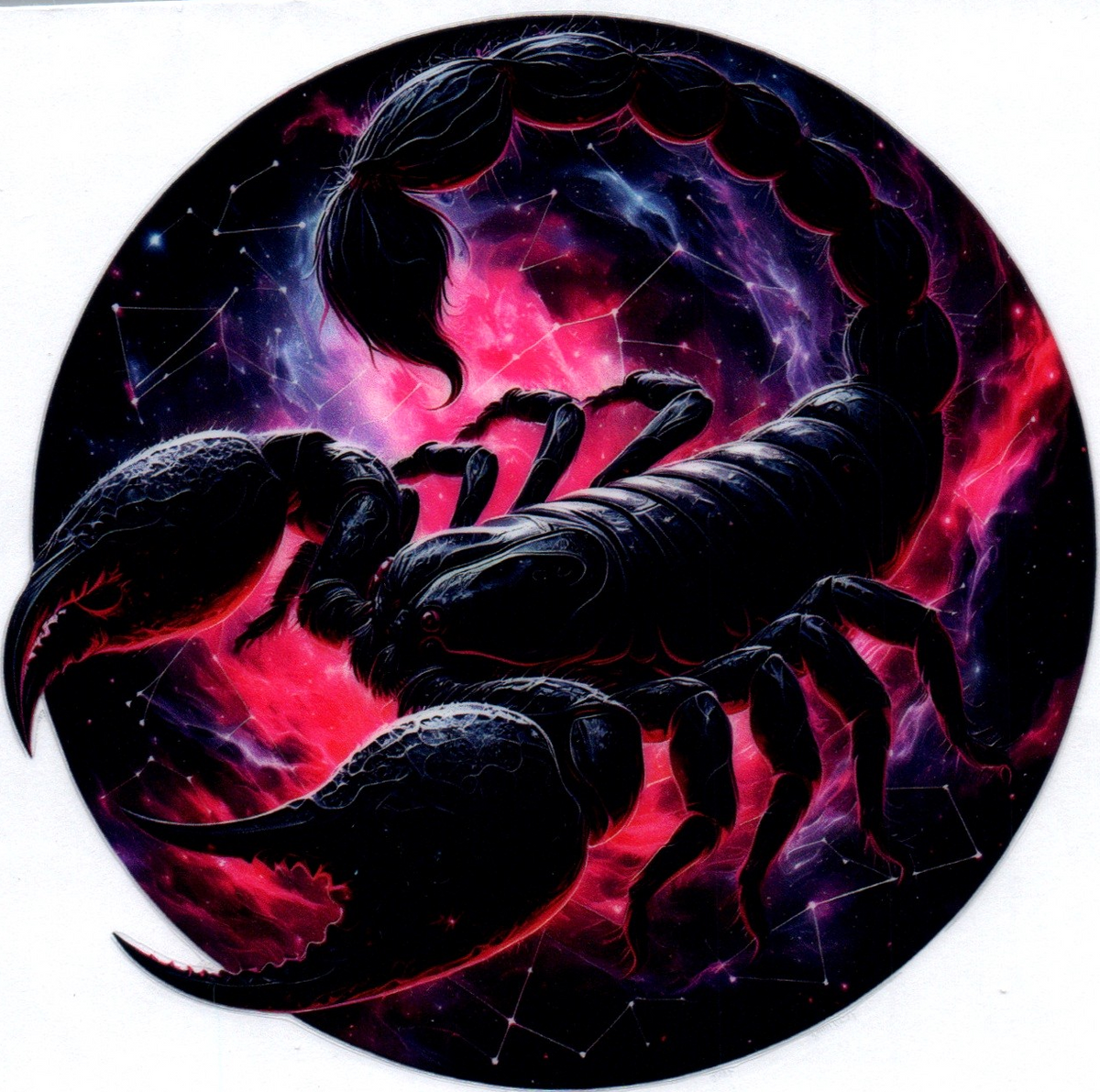 Scorpio Zodiac Single Decal 8