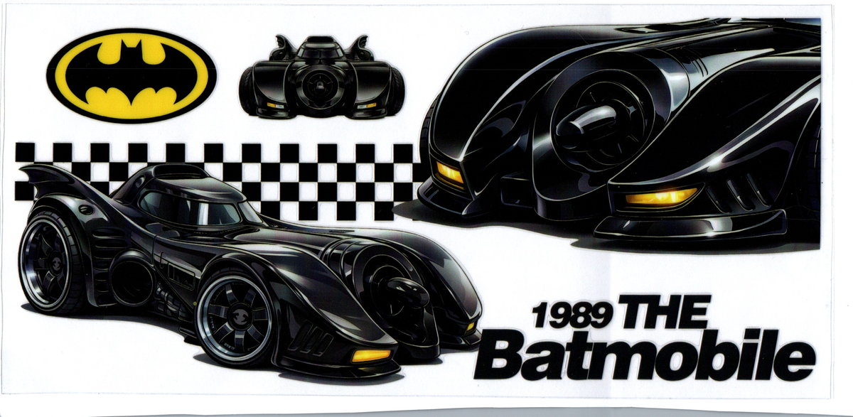 Movie -The Batmobile 89- 16oz wrap