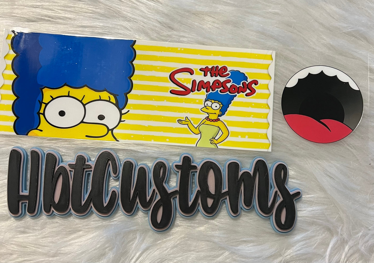 Marge Simp... 11oz coffee cup wrap w/bottom