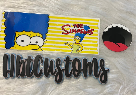 Marge Simp... 11oz coffee cup wrap w/bottom