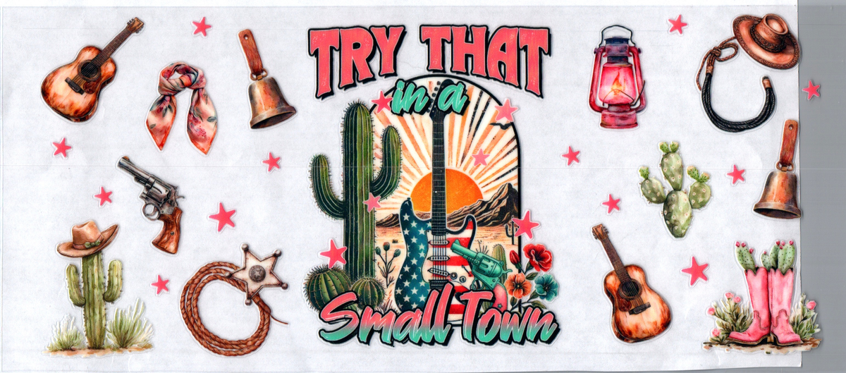 16oz try that in a small town flag guitar 90