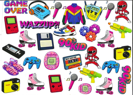 90's Era Kid Element 11 x 9