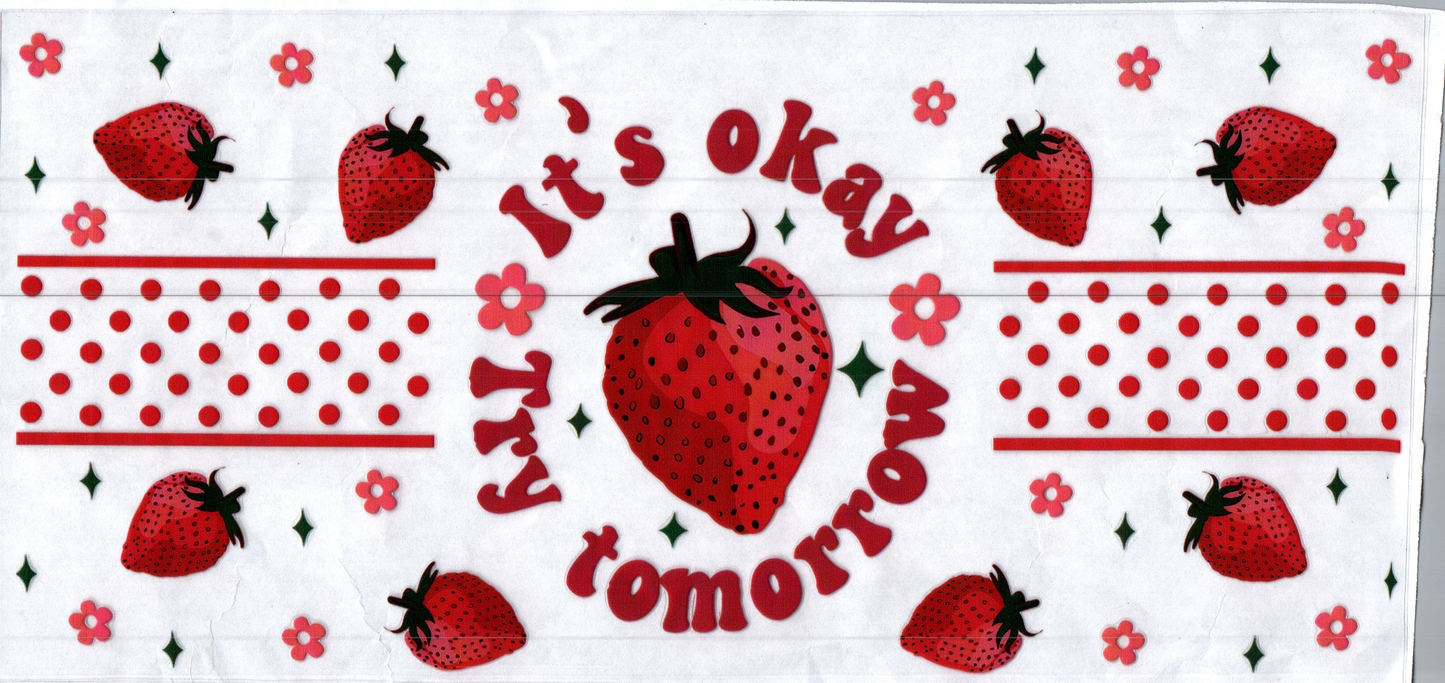 16oz It's Okay Inspirational