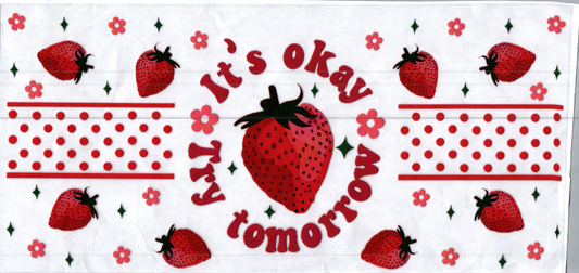 16oz It's Okay Inspirational