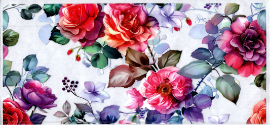 16oz Multi Colored Flowers 92
