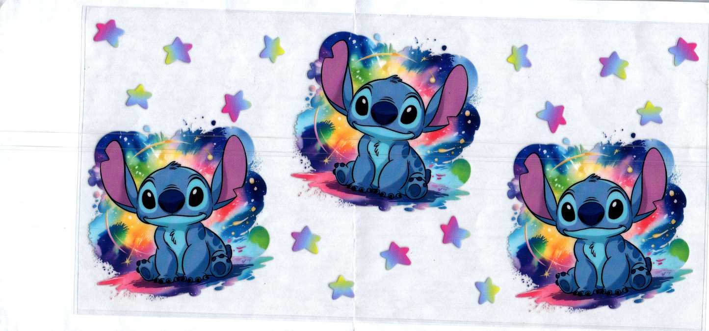 16 oz Blue Guy rainbow background Movies/Tv 9