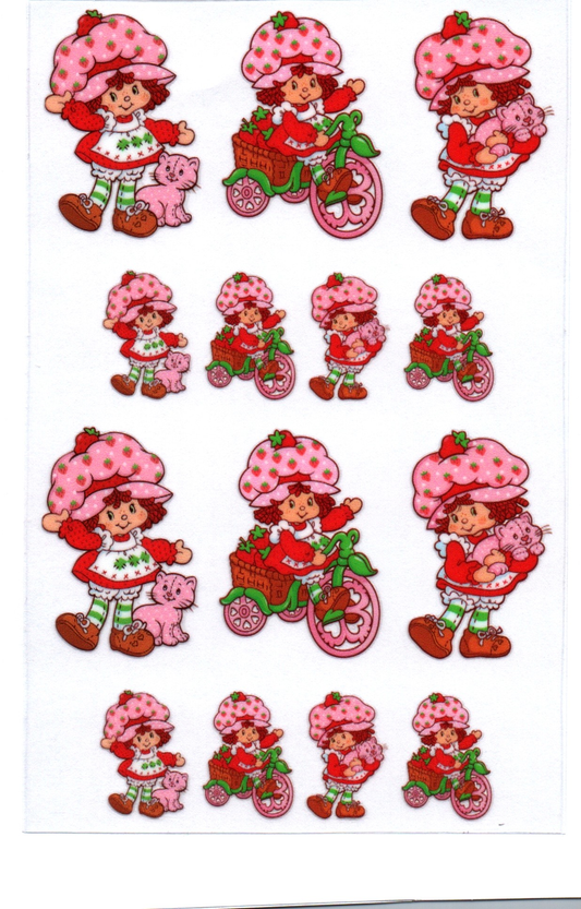 Shortcake Strawberry Key Chain Wrap Double 9