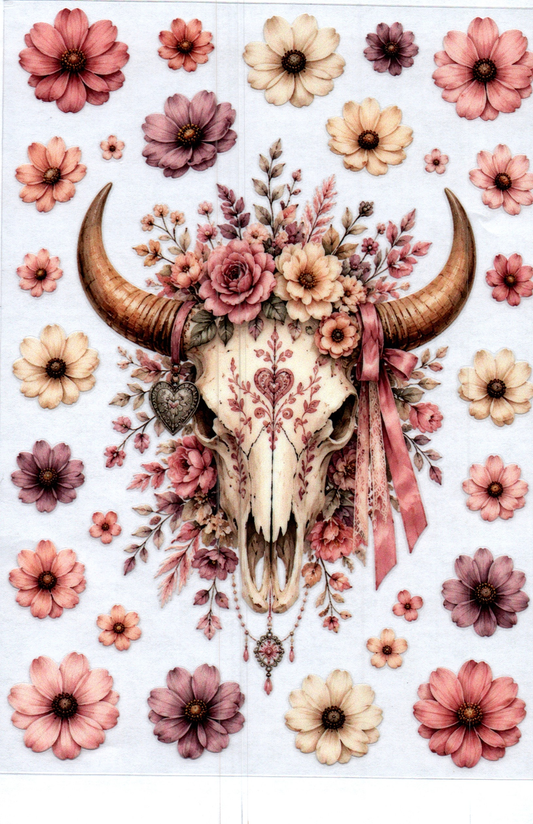 Cow Skull A5 9