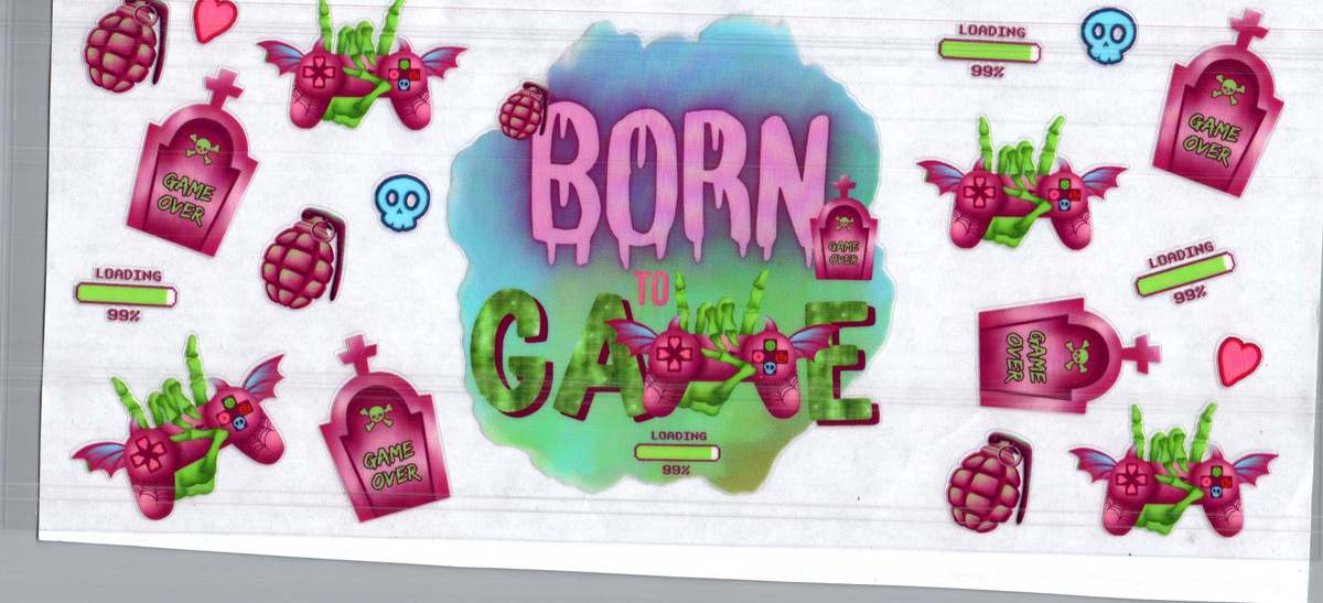 16 oz born to game assorted 95