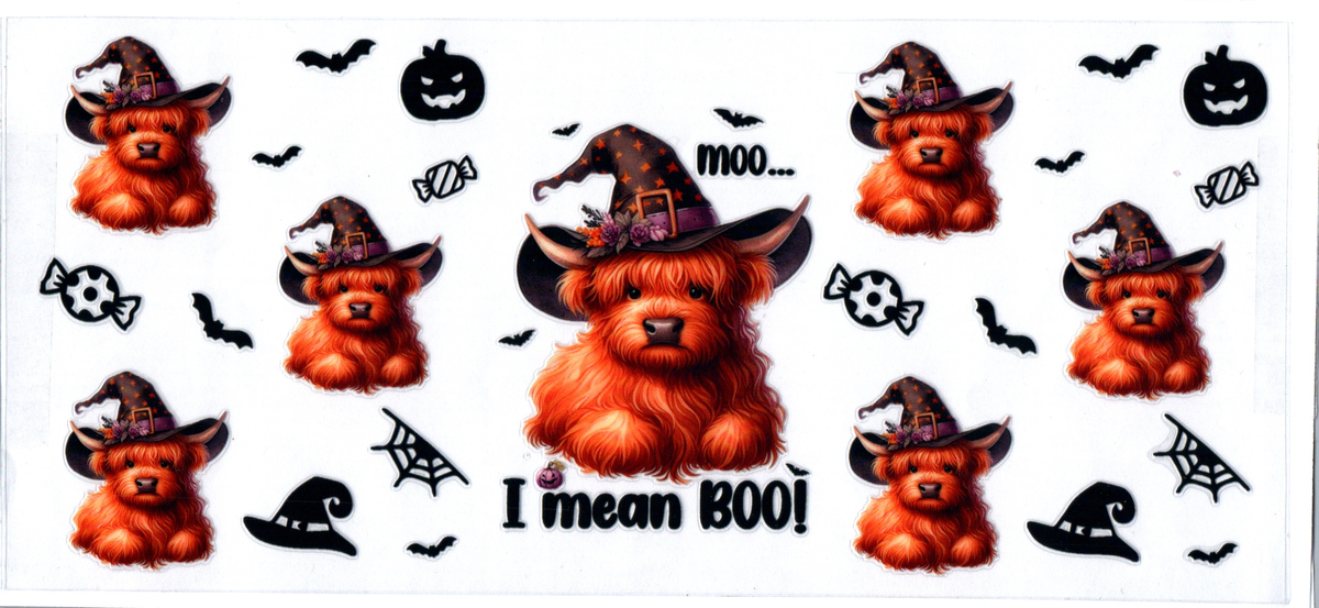 16oz i mean boo highland cows halloween 95