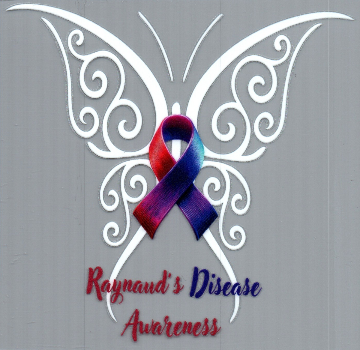 Raynaud's Disease Awareness Single Decal 95