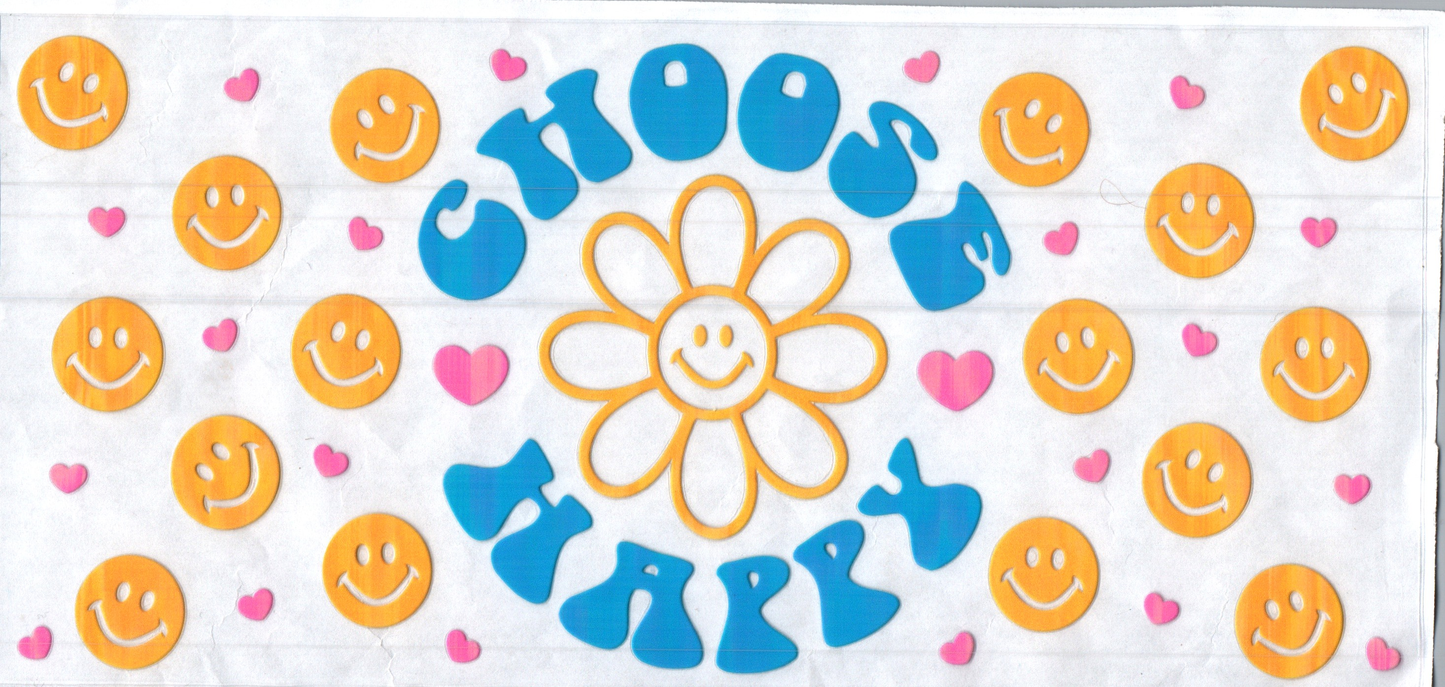 16oz Choose Happy Inspirational 2