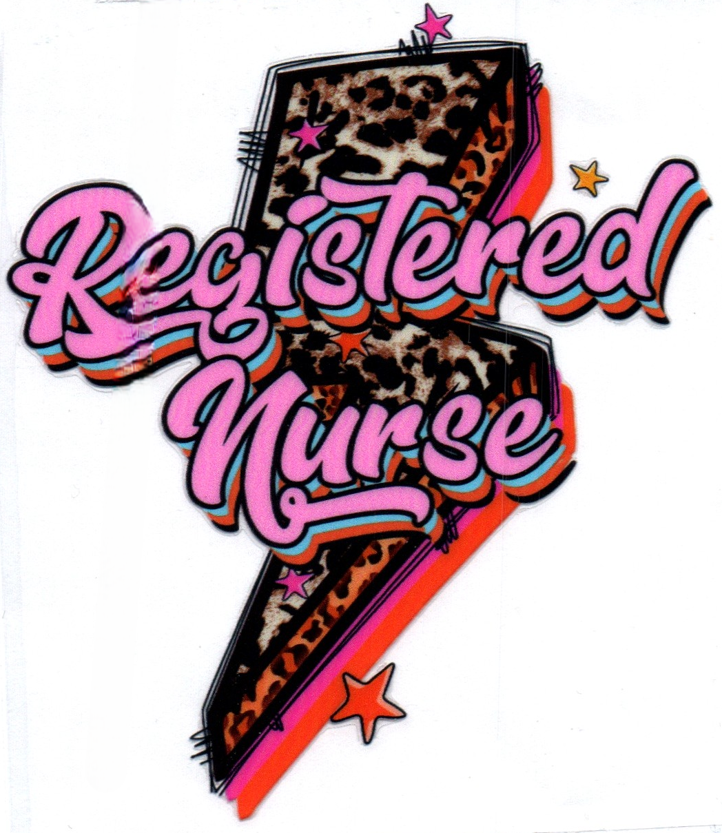 Registered Nurse Misc. Single Decal 97