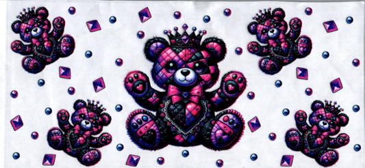 16oz Patchwork Bear 2 Kids