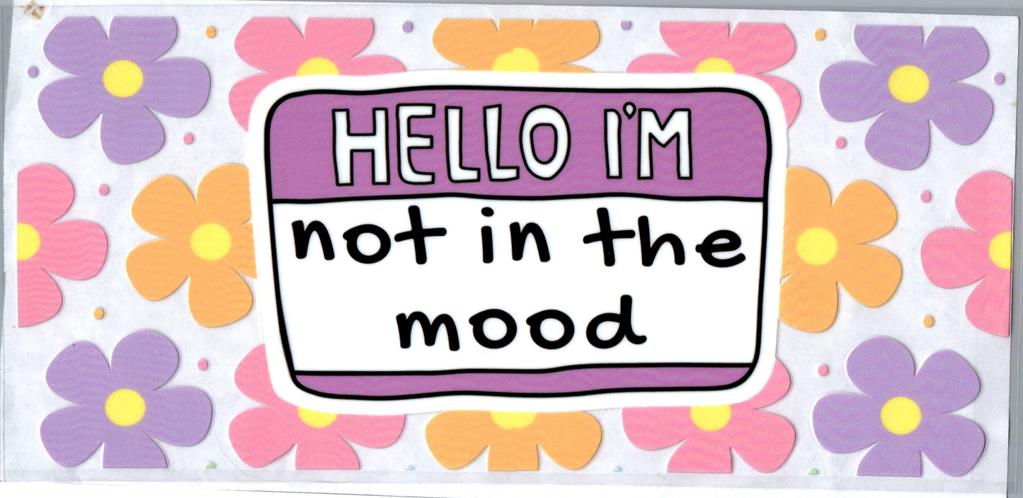 16 oz Hello I'm not in the mood 98