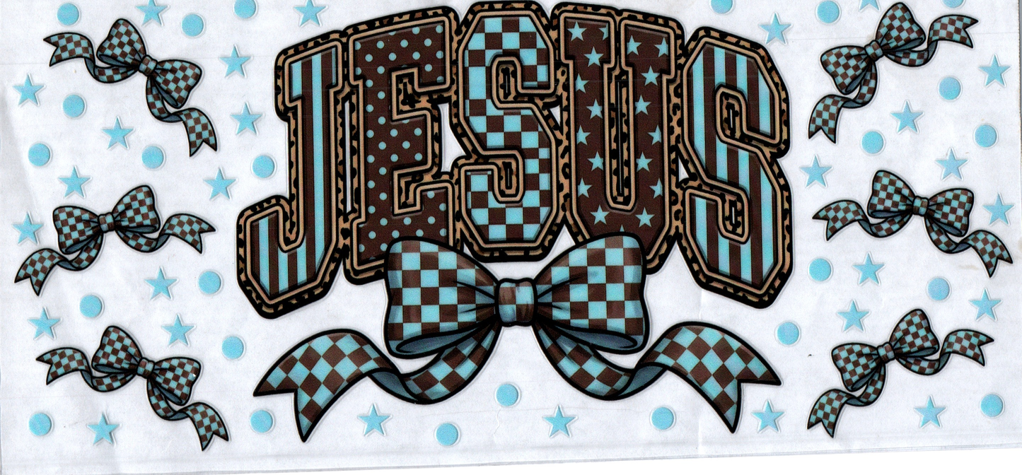 16oz Jesus w/Bow Faith 99