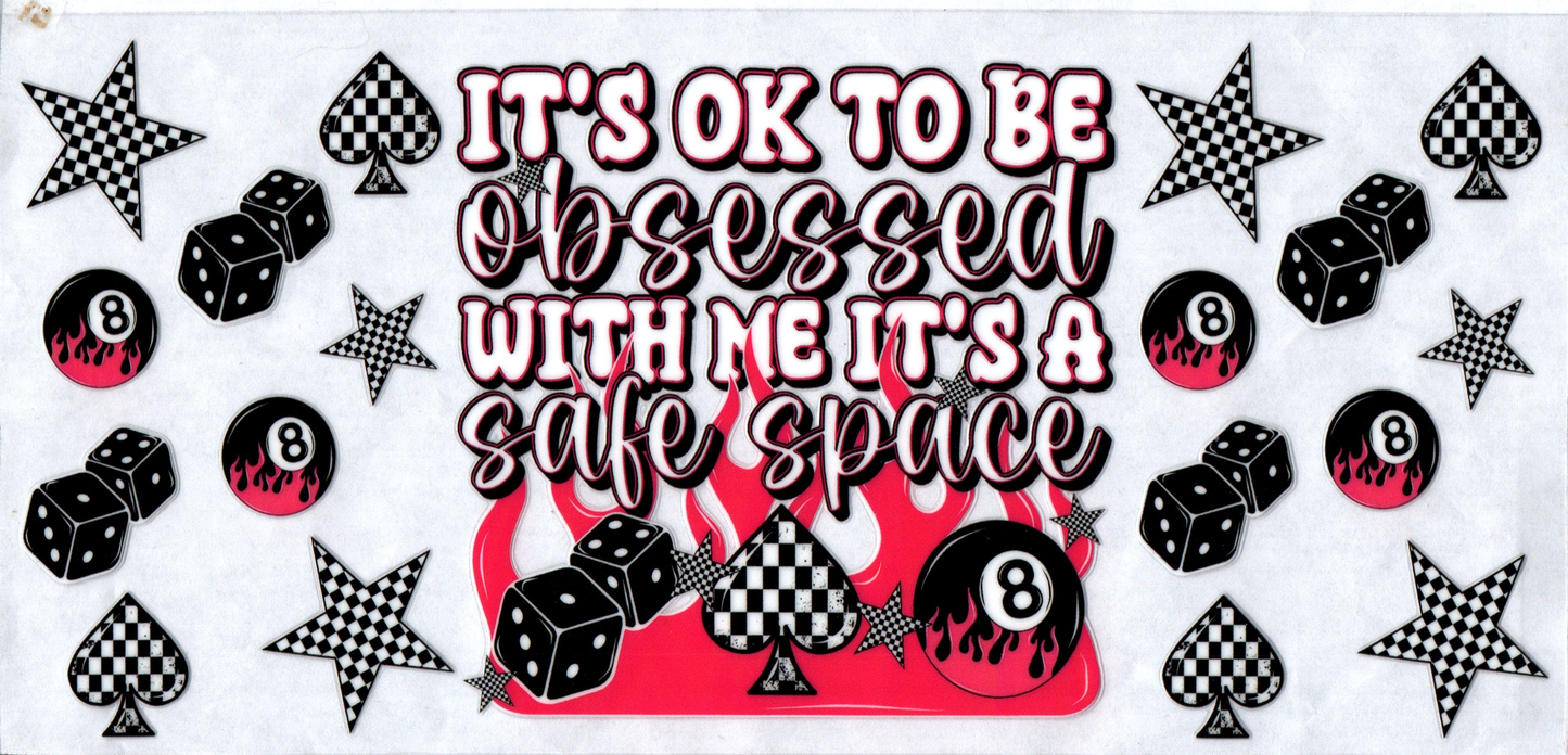 16 oz It's ok to be obsessed with me red 99