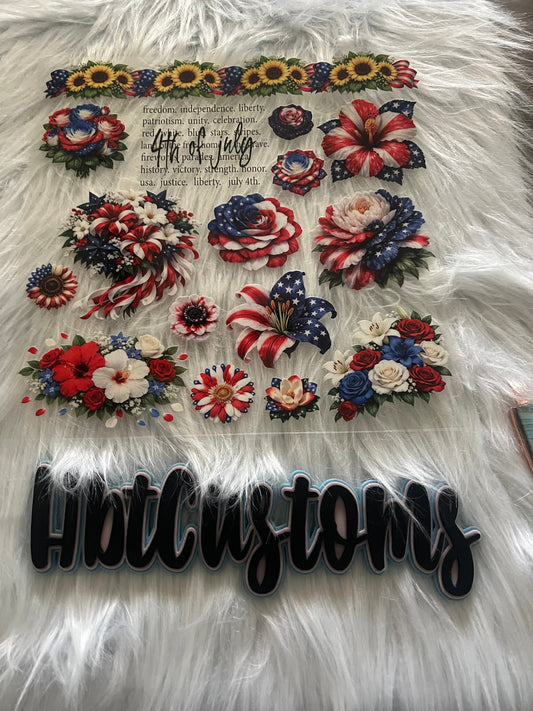 4th Of July Element 10 x 10