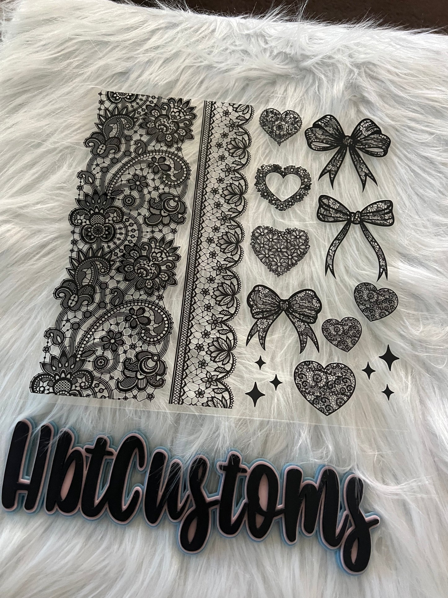 Black Lace Element 10x10