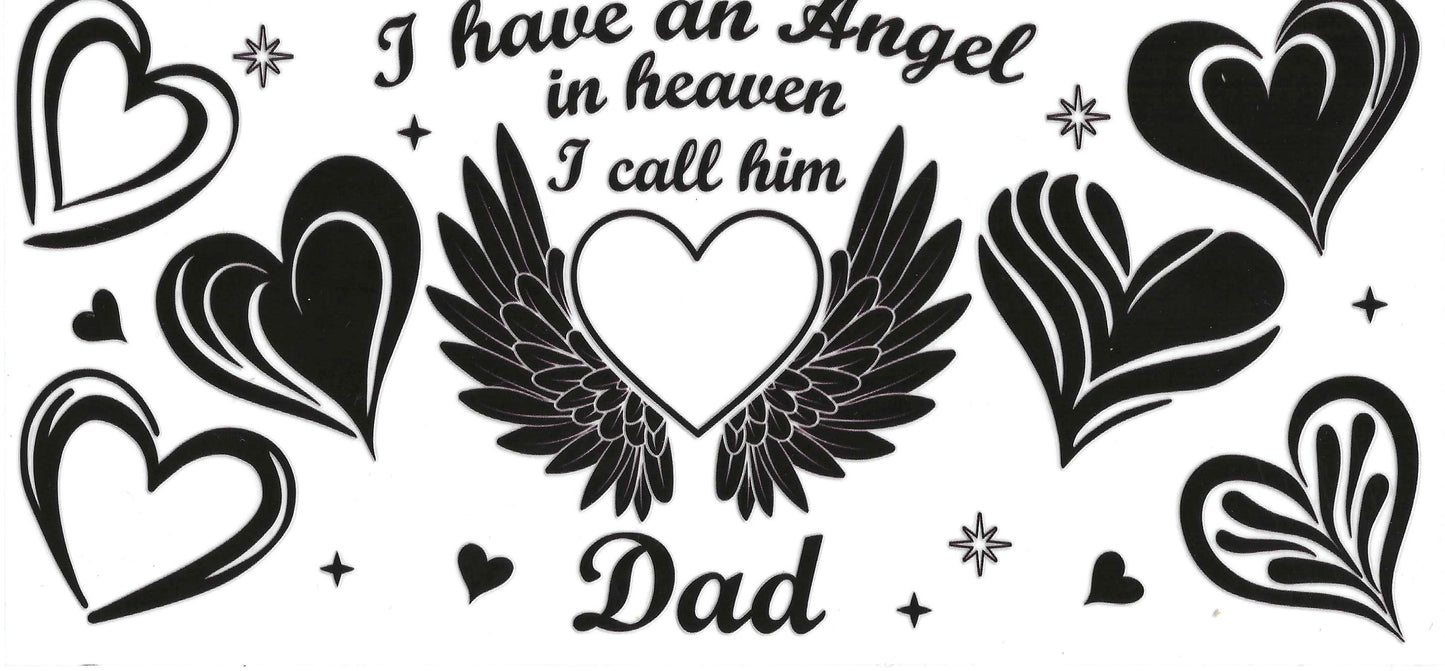 16oz Angel Dad
