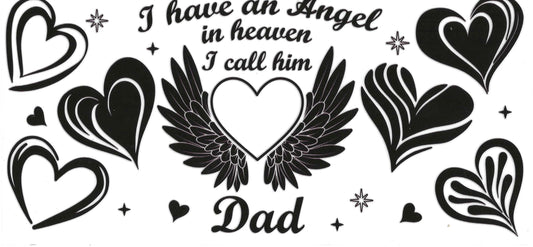 16oz Angel Dad