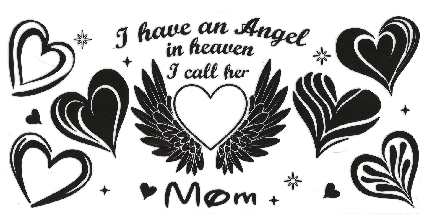 16oz Angel Mom