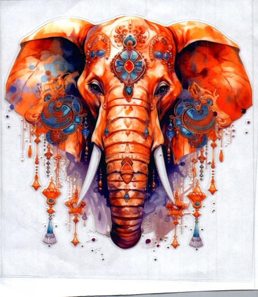 Egyptian Elephant Animal Decal